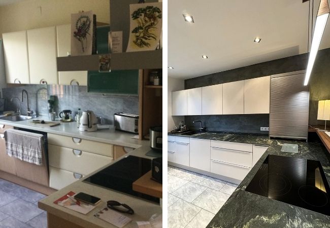 Facelifting 1 kueche faclifting vorher nachher